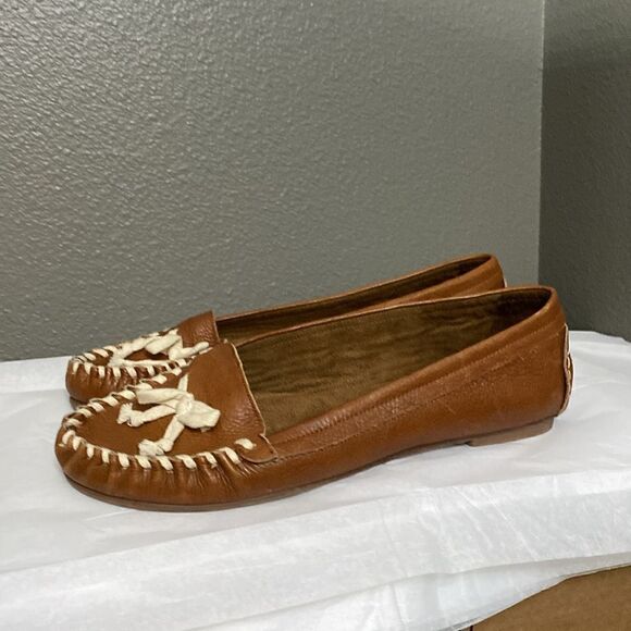 Zodiac Women's Leather Moccasins Loafers Slip On Flat Zac - Picture 3 of 9